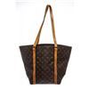 Image 1 : Louis Vuitton Monogram Canvas Leather Sac Shopping Tote Bag