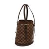 Image 3 : Louis Vuitton Damier Ebene Canvas Leather Bucket Marais PM Bag