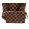 Image 8 : Louis Vuitton Damier Ebene Canvas Leather Bucket Marais PM Bag