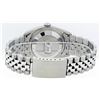 Image 4 : Rolex Mens SS Blue Vignette Diamond Datejust Quickset Wristwatch