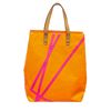 Image 1 : Louis Vuitton Orange Pink Vernis Reade Robert Wilson MM Bag