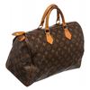Image 3 : Louis Vuitton Monogram Canvas Leather Speedy 35 cm Bag