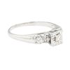 Image 1 : 0.25 ctw Diamond Ring - 14KT White Gold