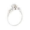 Image 4 : 0.25 ctw Diamond Ring - 14KT White Gold