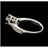 Image 3 : 1.90 ctw Black Diamond Ring - 14KT White Gold