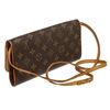 Image 2 : Louis Vuitton Monogram Canvas Leather Twin GM Clutch Shoulder Bag