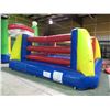 Image 2 : INFLATABLE BOXING RING WITH PUMP AND GLOVES (MEASURES 21' X 21'X9' WEIGHS 96KG