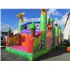 Image 3 : INFLATABLE CLIMBING ZOO ADVENTURE BOUNCY  PLAYGROUND (APPROX SIZE 13' X 28'X20H)