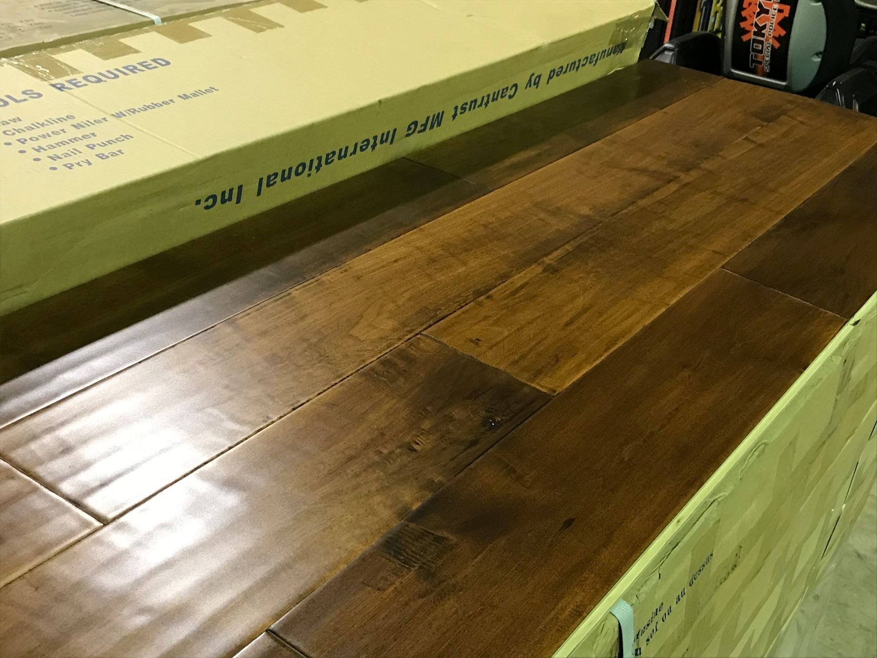 Cantrust Wide Plank Handscraped Copper Town