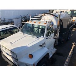 1990 FORD F-800 TANKER TRUCK, WHITE, VIN # 1FDXK84A4LVA20717 1 DEC NO DETAILS, 140,799KM'S