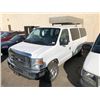 Image 1 : 2010 FORD E350 11 PASSENGER STOWAWAY XLT SUPERDUTY, WITH ROOF CARRIER, VIN#1FBNE3BL0ADA06766,