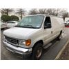 Image 1 : 2006 FORD E350 SUPERDUTY, WHITE, CARGO VAN, GAS, AUTOMATIC, VIN#1FTSS34S56DB14996, 44,145KMS,
