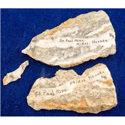 St. Paul Mine Specimens, Midas, Nevada