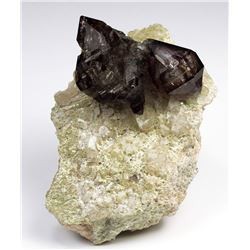 Quartz v. Amethyst, Smoky from Namibia