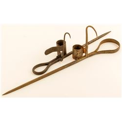 Two Unusual Thin Miners Candlesticks