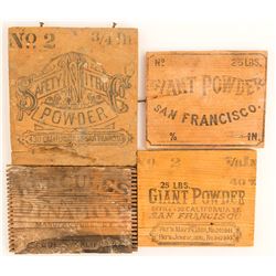 Early Blasting Powder Box End Collection