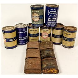 Union Carbide Tin Can Collection