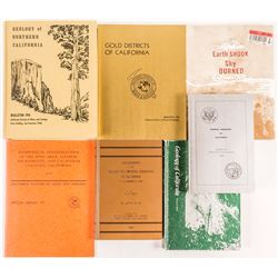 7 California Mining Geology Books