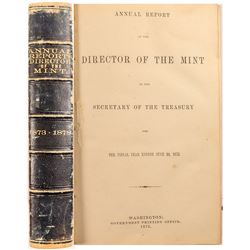 Report Director of the Mint 1873-1878