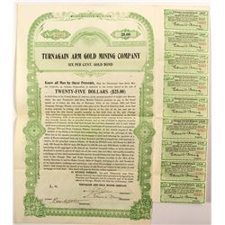 Turnagain Arm Gold Mining Company Bond