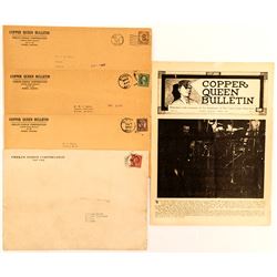 5 Copper Queen, Bisbee AZ Paper Items