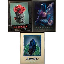 Framed Mineral Posters