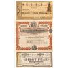 Image 1 : Three Different California Mining Stock Certificates