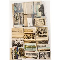Approx. 90 Maine Mining Postcards
