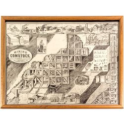 Framed Mining on the Comstock (Reprint)