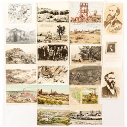 Nevada Mining Postcards with RPC's