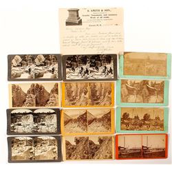 New Hampshire Quarrying Stereo Views