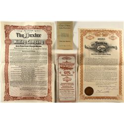 Trio of Western Mining Bonds