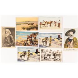 Eight Prospector Postcards