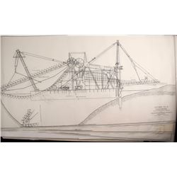 6 Natoma No. 4 Dredge Drawings