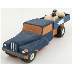 Navajo Mud Truck w/ Sheep in Back