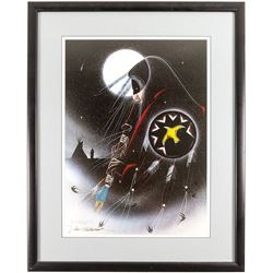 Signed Print by Jim Yellowhawk