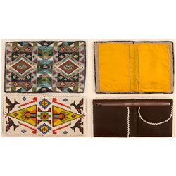 Two Beaded Wallets