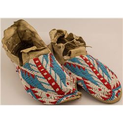 Native American Sioux Beaded Moccasins