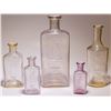 Image 1 : 5 Owl Drug Store Bottles