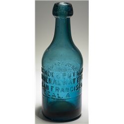 Lynde & Putnam Mineral Waters Bottle