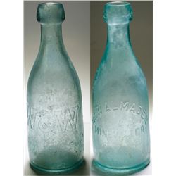 New Almaden Mineral Water Bottle