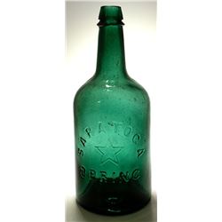 Large Saratoga Spring Water Bottle