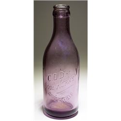 C.O.D. Soda Works Bottle