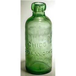 Lime Chico Soda Works Bottle