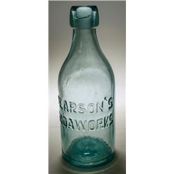 Pearson's Sodaworks Bottle