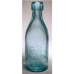 Breig & Schafer Soda Bottle