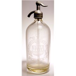 Yerington Ice and Soda Water Factory Seltzer