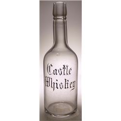 Castle Whiskey Back Bar Bottle
