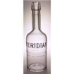 Meridian Whiskey Back Bar Bottle