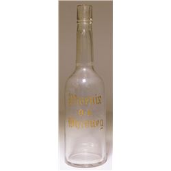 Phoenix O.K Whiskey Back Bar Bottle